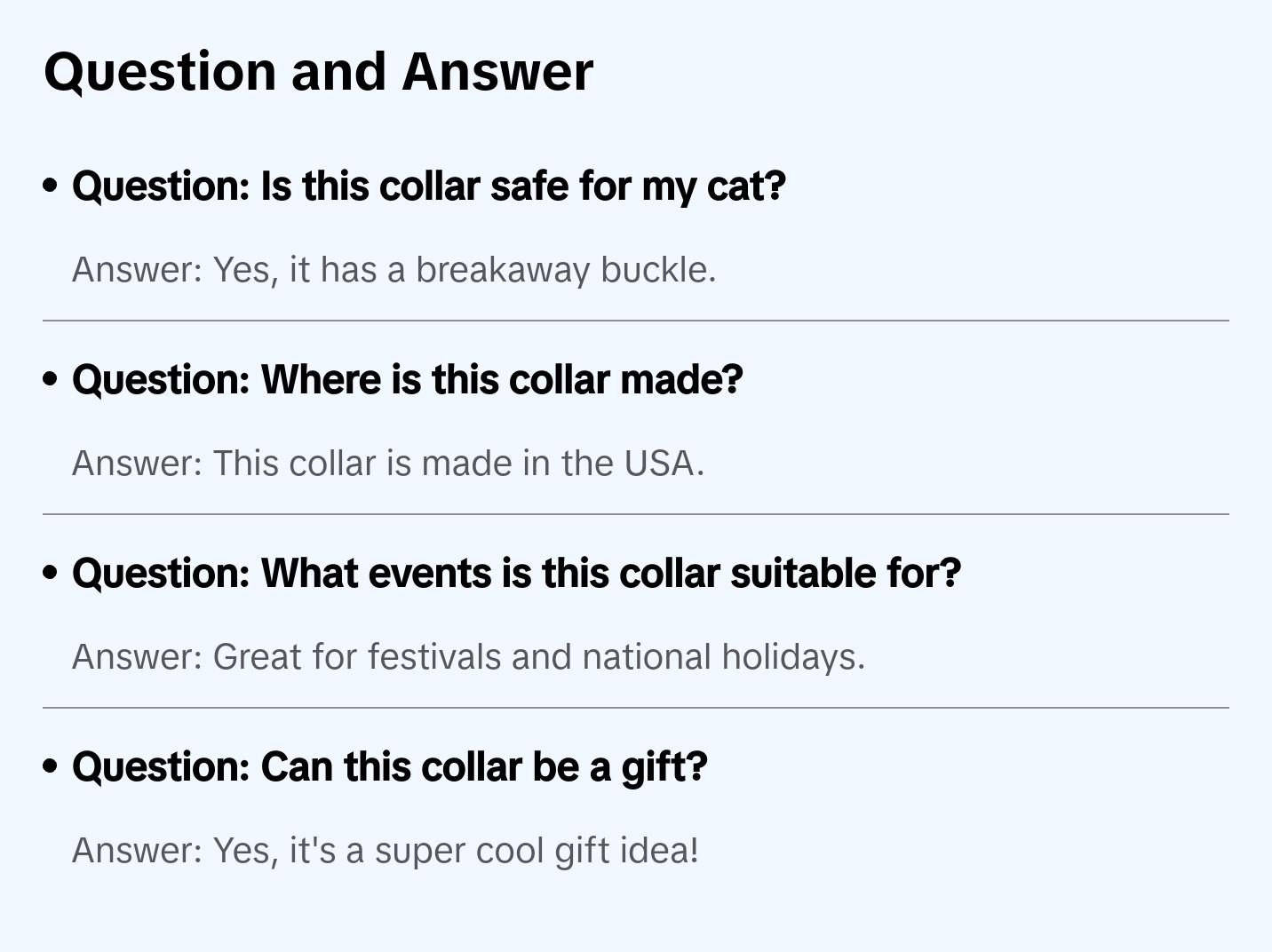 Australian Cat Collar | Great For National Holidays, Festivals, Parades, Sporting Events, Pride Events