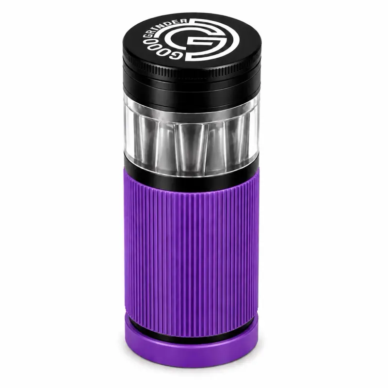 8 Shooter Precision Cone Filling Tool, 8 Paper Cones Filler, 8 Slot Fill System, Non-Stick Cera Bond Coat, CNC Machined Anodized Aluminum, Precision Diamond Teeth Mill, Heavy-Duty Construction, Consistent Fill Performance - Purple
