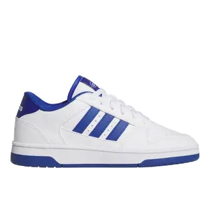 adidas Mens Break Start Lace Up Sneakers Shoes Casual - Blue, White