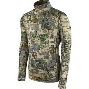 Men's Deep Space Half Zip Long Sleeve Top - Base Layer | Mask Your Presence 2 8W6