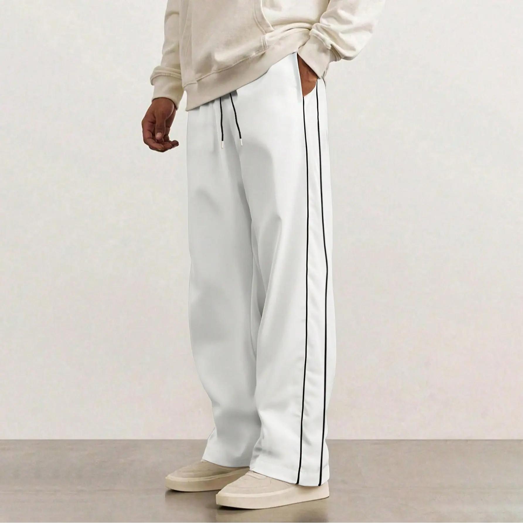 Men’s casual athletic pants, loose straight cut, quick-drying and lightweight, summer outdoor jogging pants