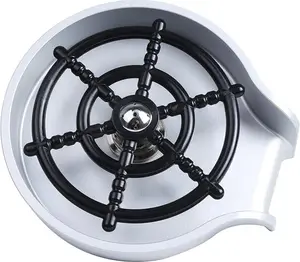 Faucet Metal Glass Rinser,Household High Pressure Spray Cup HighPress Automatic Cup Washer-Glass Rinser Automatic,Pressure Spray Cup