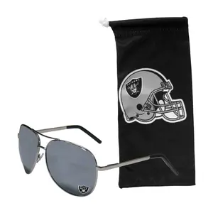 Siskiyou Sports NFL Aviator Sunglass and Bag Set
