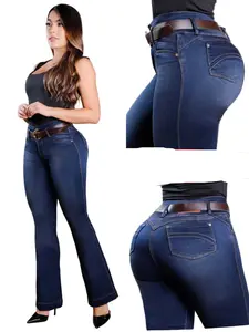 Colombian Flared Jeans Bon Bon up 8445 butt lifter high waist tummy control DIFFERENT MODELS