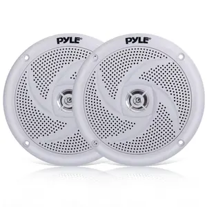 Marine Speakers 180W Waterproof 5.25" Low-Profile White