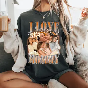 Custom Bootleg Shirt, Bling Bootleg Photo Shirt, Photo Collage Shirt