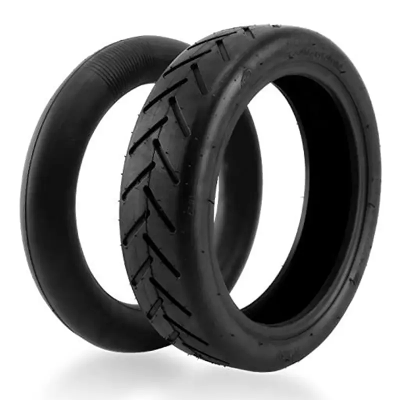 8.5 Inch Pneumatic Scooter Tire and Inner Tube Set, 8.5x2 Thick Wear-Resistant Rubber, Non-Slip Explosion-Proof Replacement for Xiaomi M365/Pro/4 Pro