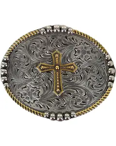 Cody James Men's Filigree Cross Belt Buckle - 629-00