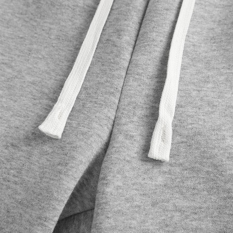 Men's 3-Pack Baggy Wide-Leg Thick Cotton Blend Sweatpants - High Waist with Drawstring, Street Style Bottoms for Winter Loungewear, Activewear