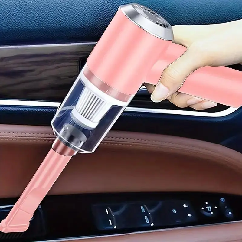 3000pa Handheld 2-in-1 Car Vacuum Cleaner, Rechargeable Vacuum Cleaner, Multipurpose Dust Cleaner For Car Home Office