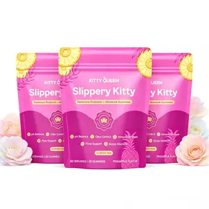 ‌Hawaiian Pineapple Probiotic Gummies for Women - 60 Count, Supports Gut Health, Intimate Moisture & pH Balance - High Bioavailability