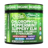 Clean Nutra Chlorophyll Capsules Internal Deodorant Peppermint, Slippery Elm, Spirulina, Chlorella, Fenugreek & More for Odor Control + Gut Cleanse Capsules – ChloroZen