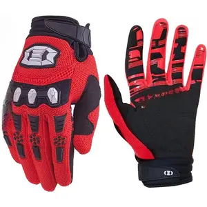 Unisex BMX MX ATV MTB Racing Mountain Bike Bicycle Cycling Off-Road/Dirt Bike Gloves Road Racing Motorcycle Motocross Sports Gloves Touch Recognition Full Finger Glove