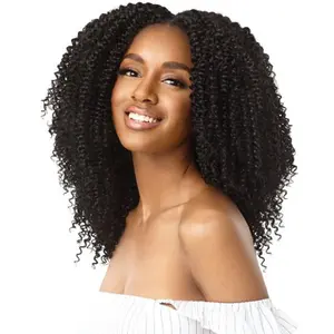Outre Human Hair Blend Big Beautiful Hair Clip In 9 - 4A KINKY CURLY