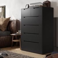 (Hot）Black-6 Drawers