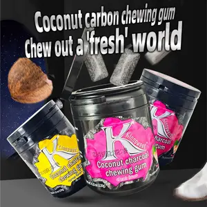 KINNSWEET Bubble Gum (Peach/Lemon) - Glow-in-Dark Prank Sticks｜Candy ASMR for Sleepovers & Car Rides｜Spooky Season Must-Have