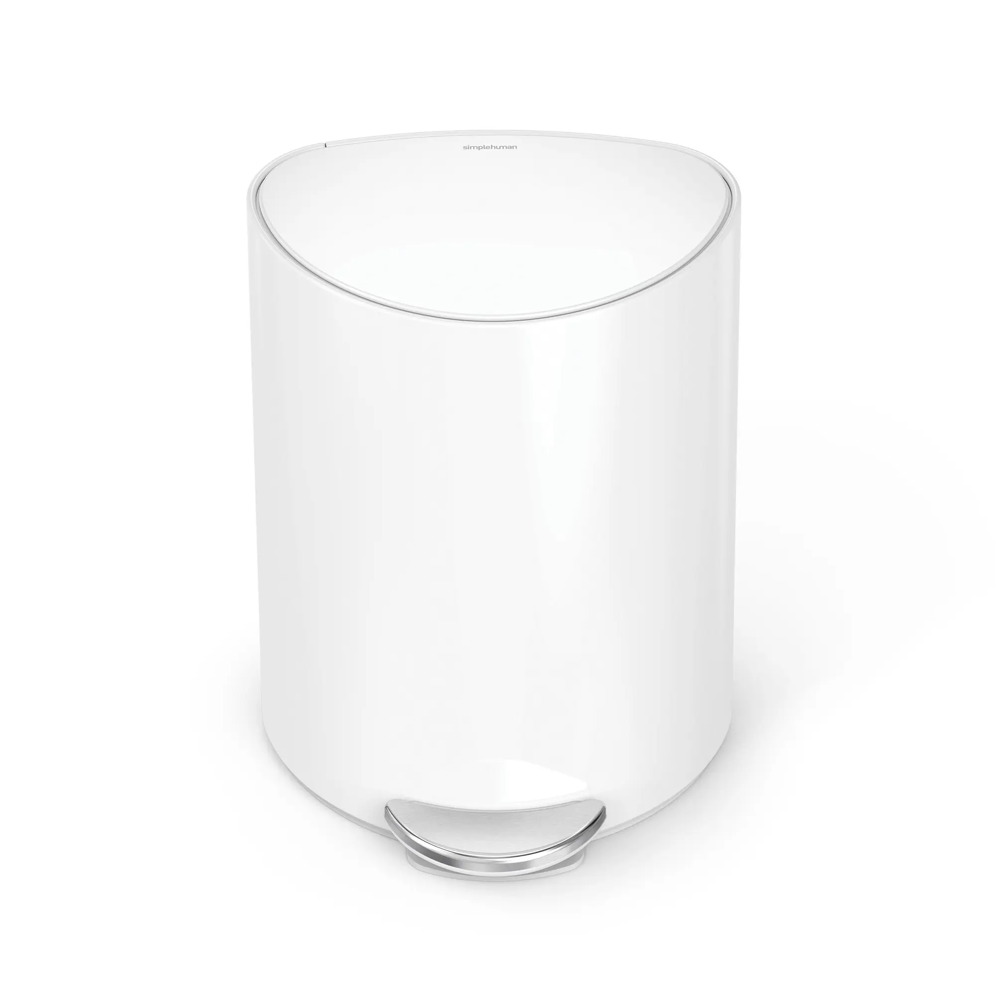 Simplehuman- 6L Semi Round Step Trash Can