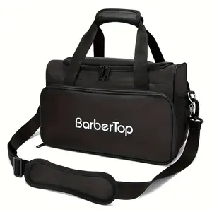 Professional Hairstylist Beauty Salon Organizer - Large Salon Bag with Zippered Compartment, Front Pocket & Adjustable Strap - Heavy-Duty Makeup & Hair Tools Case for Barber, Cosmetologist, Travel - Compatible with Solon Products , Secure Zipper