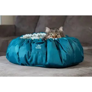 Convertible Clamshell Cat Bed