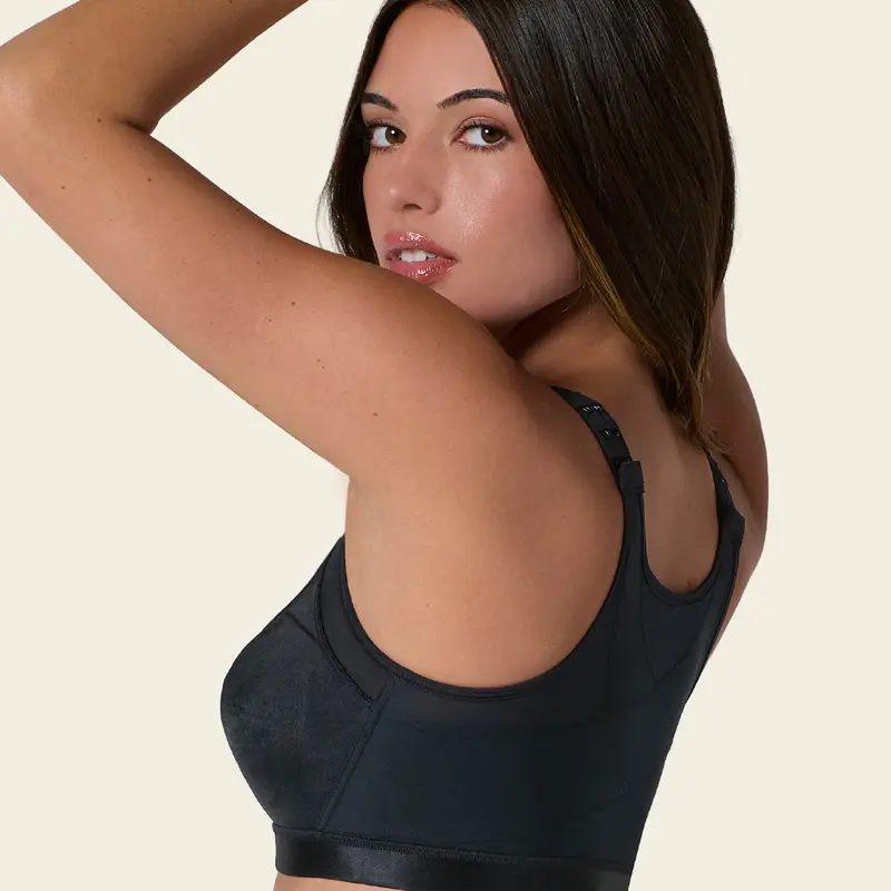 Leonisa Multi-Functional Adjustable Unlined Wireless Compression Padless Sculpting Everyday Bra, Ideal for Women Seeking Supportive Bras for Daily Wear, Bras For Women, Adjustable Unlined Bras
