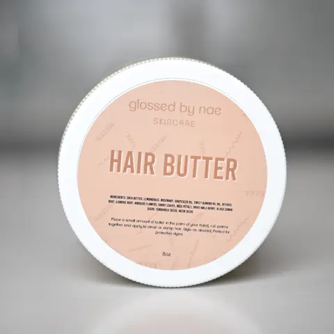 Hair Butter - with Shea & Rosemary - for 3A-4C Hair Types