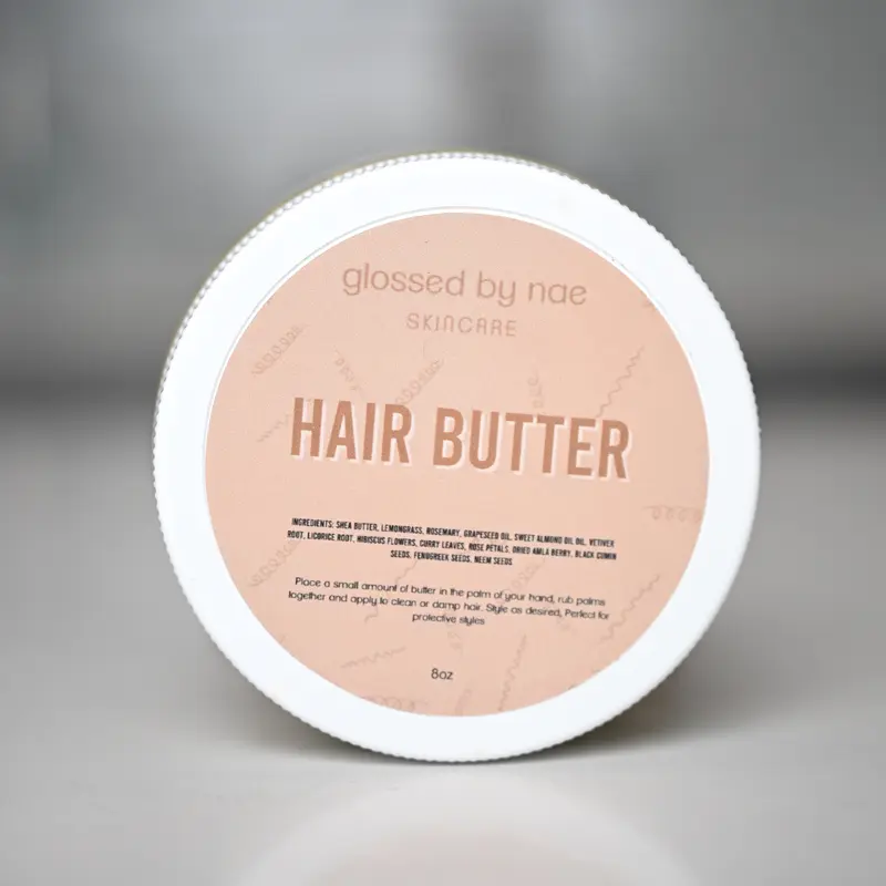 Hair Butter - with Shea & Rosemary - for 3A-4C Hair Types