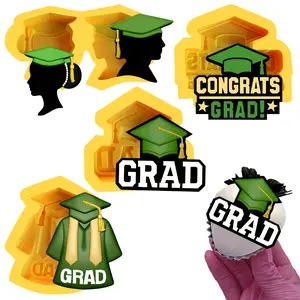 Toni Crafter Graduation set fondant and chocolate mold