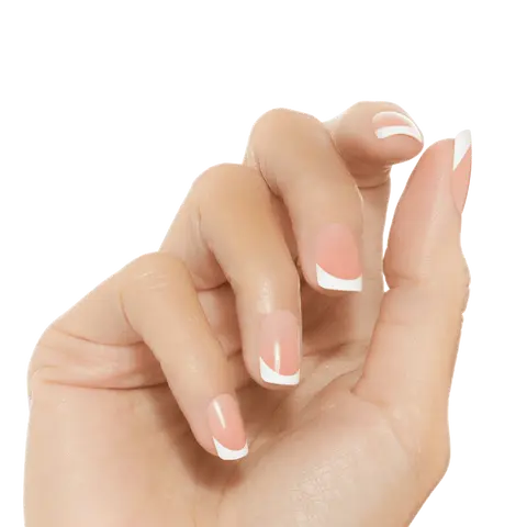 KISS Salon Acrylic French Press-On Nails - Bonjour
