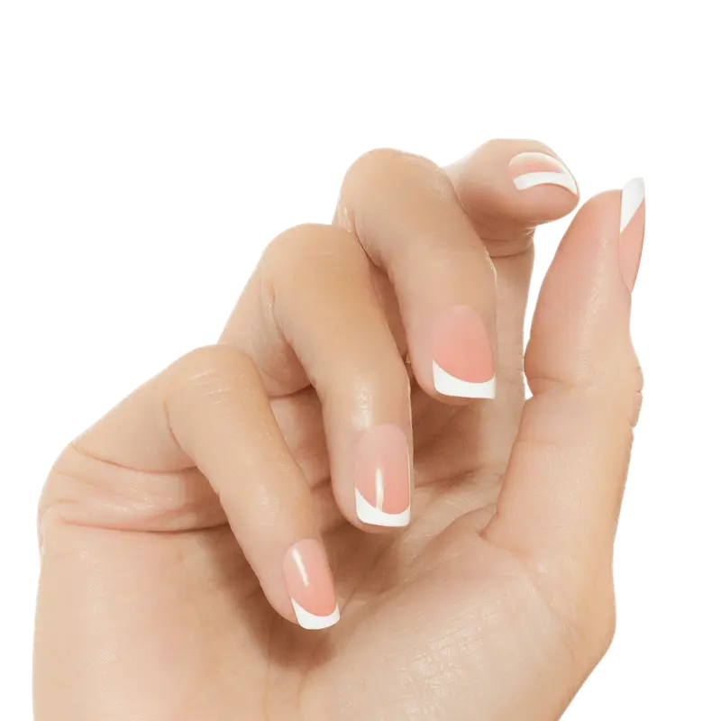 KISS Salon Acrylic French Press-On Nails - Bonjour