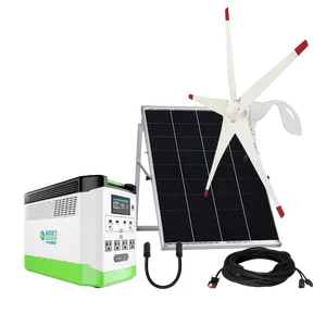 High Capacity Lithium 1800 Solar and Wind Generator
