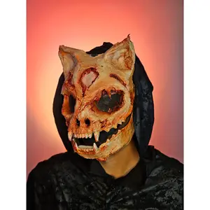Cat Demon Skull Mask
