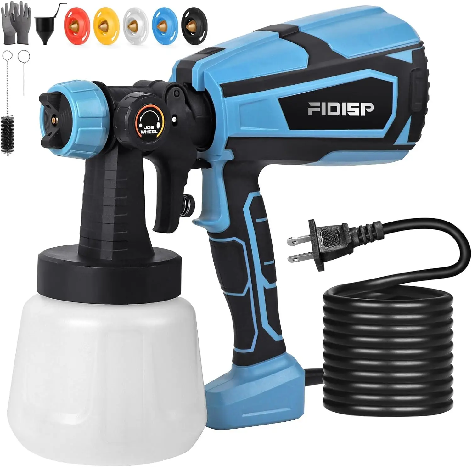 700W HVLP Painting Spray Gun, 120Din-s Electric Paint Sprayer 700 w spray foam Electric HVLP