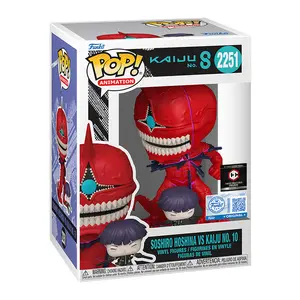 Funko Pop! Kaiju No. 8 - Soshiro Hoshina vs Kaiju No. 10 (Chalice Collectibles) #2251 Exclusive Collectible Pop Vinyl Figure