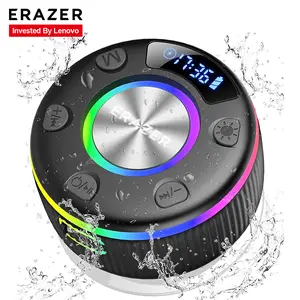 ERAZER XM102 Waterproof Shower Bluetooth Speaker Portable Wireless Speaker with Suction Cup IPX6 Waterproof Speaker Suitable for home/party/outdoor/beach, electronic products, birthday gifts