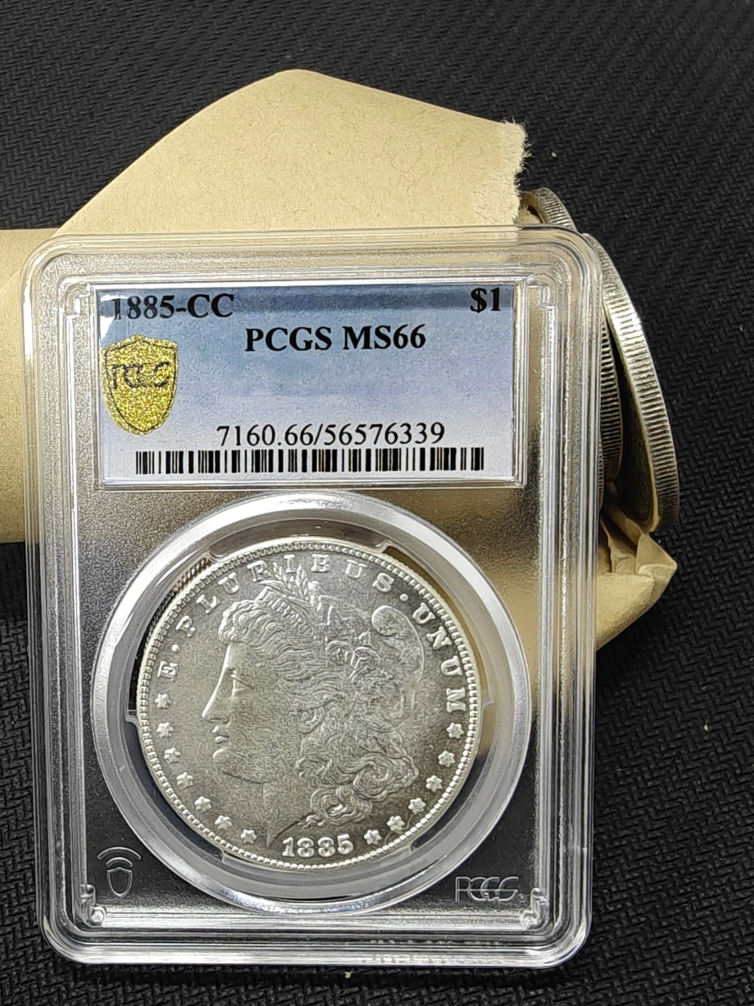 1885-CC Morgan Silver • PCGS Certified • Carson City Legend • Premier Collection Piece #MorganDollar #1885CC #CarsonCity #PCGS #MorganSilver
