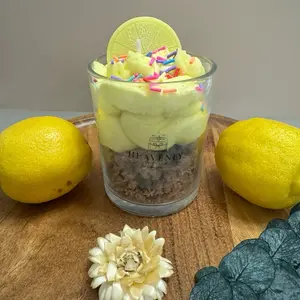 Lemon pie candle Decoration