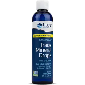 Concentrace Trace Mineral Drops 8 ounces - Trace Minerals Research