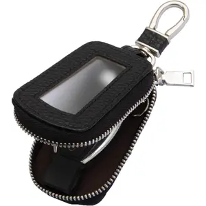 Premium Leather Key Fob Case - Universal Car Key Holder