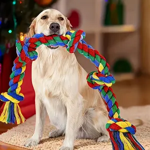 Durable Chew Toy for Aggressive Chewing, Teething Toy for Medium to Large Dogs, Heavy-Duty Rope Toy for Big Breeds, Essential Pet Gear