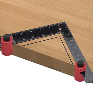 Stair Gauge for Layout Framing Square Attachment Rip Guide Speed Square Jigs, Tall Stair Gauge for Layout Framing Square Attachment Rip Guide Layout Measuring Tool