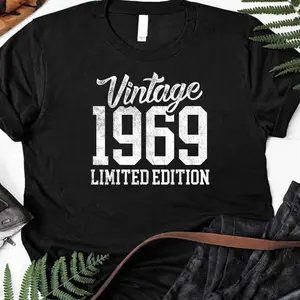 55 Years Old Vintage 1969 Limited Edition 55th Birthday T-Shirt