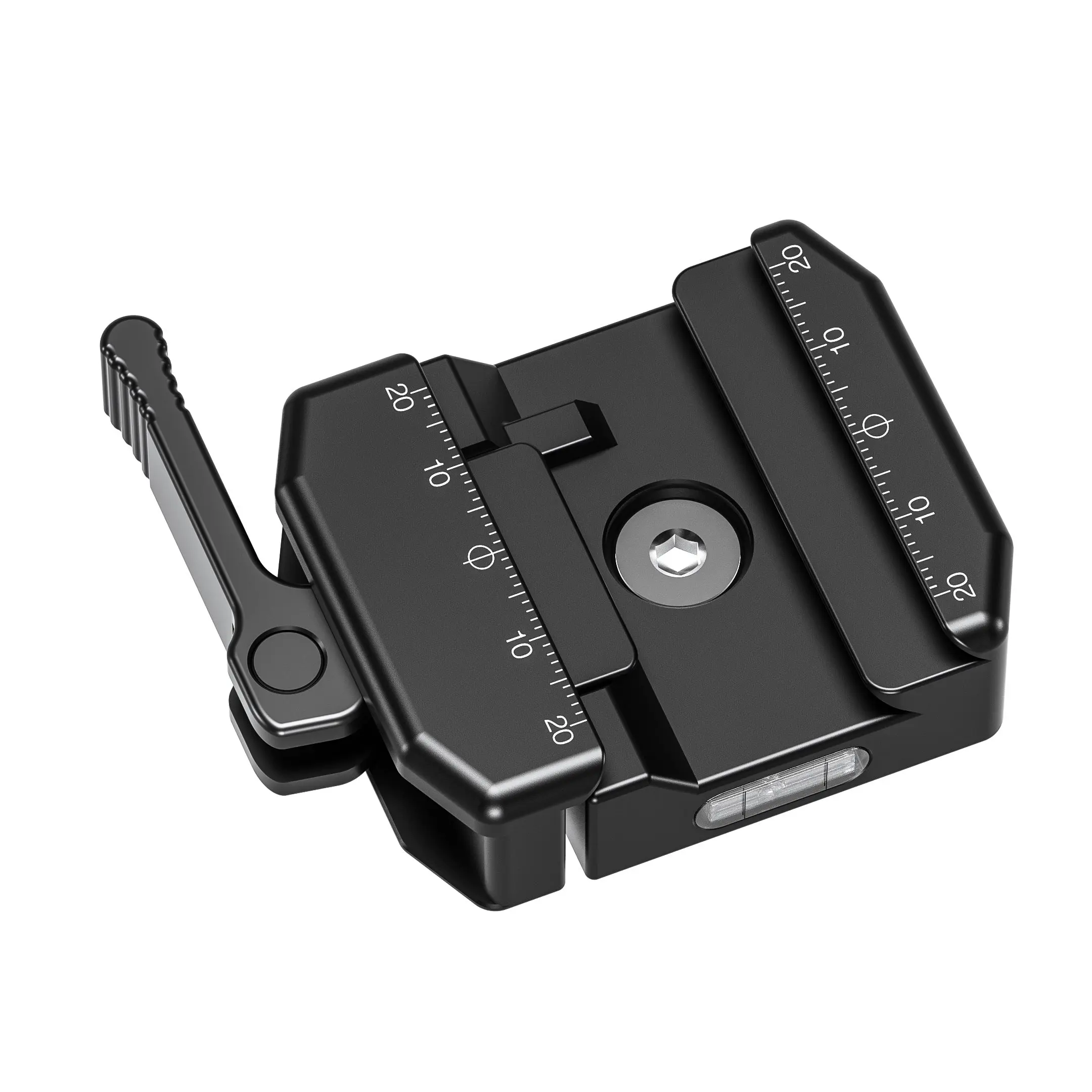 Leofoto LRC/LSC Lever-Release Hybrid Clamps Round and Square | Arca & Picatinny Compatible