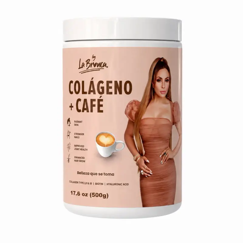 Coffee with Collagen Biotin & Hyaluronic Acid for Healthier Skin Hair & Nails 17.6 oz 500g