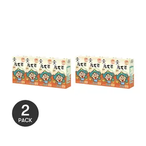 WANT WANT Sugar-Free Oolong Tea Drink - 2 Packs of 125ml Each, 0 Sugar, 0 Fat, 0 Calories - Refreshing & Aromatic(DAILY)