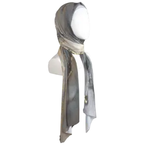 Luxury Hijab For Elegant Occasions | Radiant Aura Premium Soft Crepe Chiffon Hijab | Final Sale — No returns or exchanges