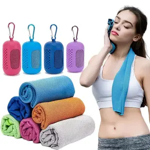 Portable Cooling Towel, 1 Count Soft & Breathable Ice Towel for Yoga, Sport, Running, Gym, Workout, Camping, Fitness, Workout & More Activities