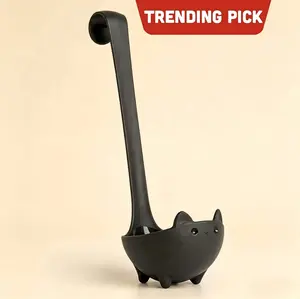 Cat-shaped spoon, a practical kitchen utensil, suitable for everyday use, and also a perfect gift for cat lovers.