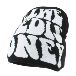 "all we need is money" beanie