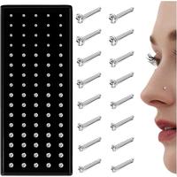 80Pcs 20G Straight（white）