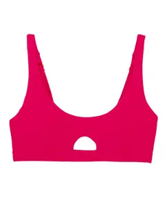 Organic Cotton Keyhole Soft Bra in Aurora